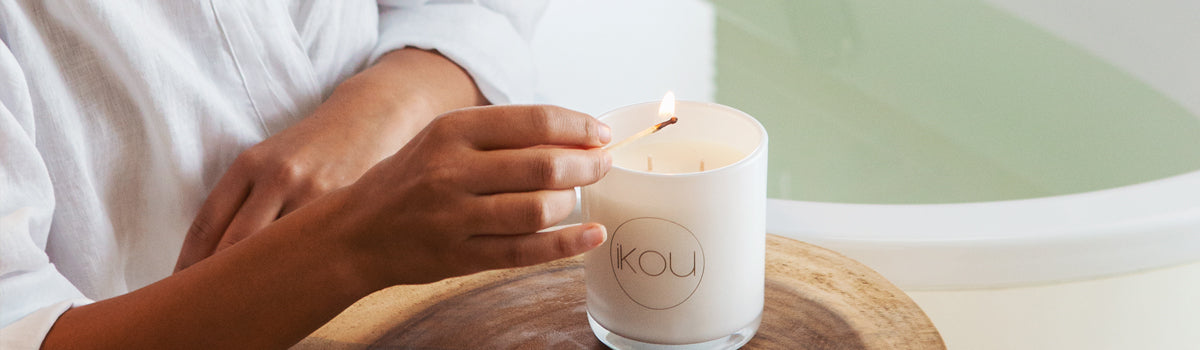 Eco-Luxury Aromacology Natural Candle Glasses - iKOU