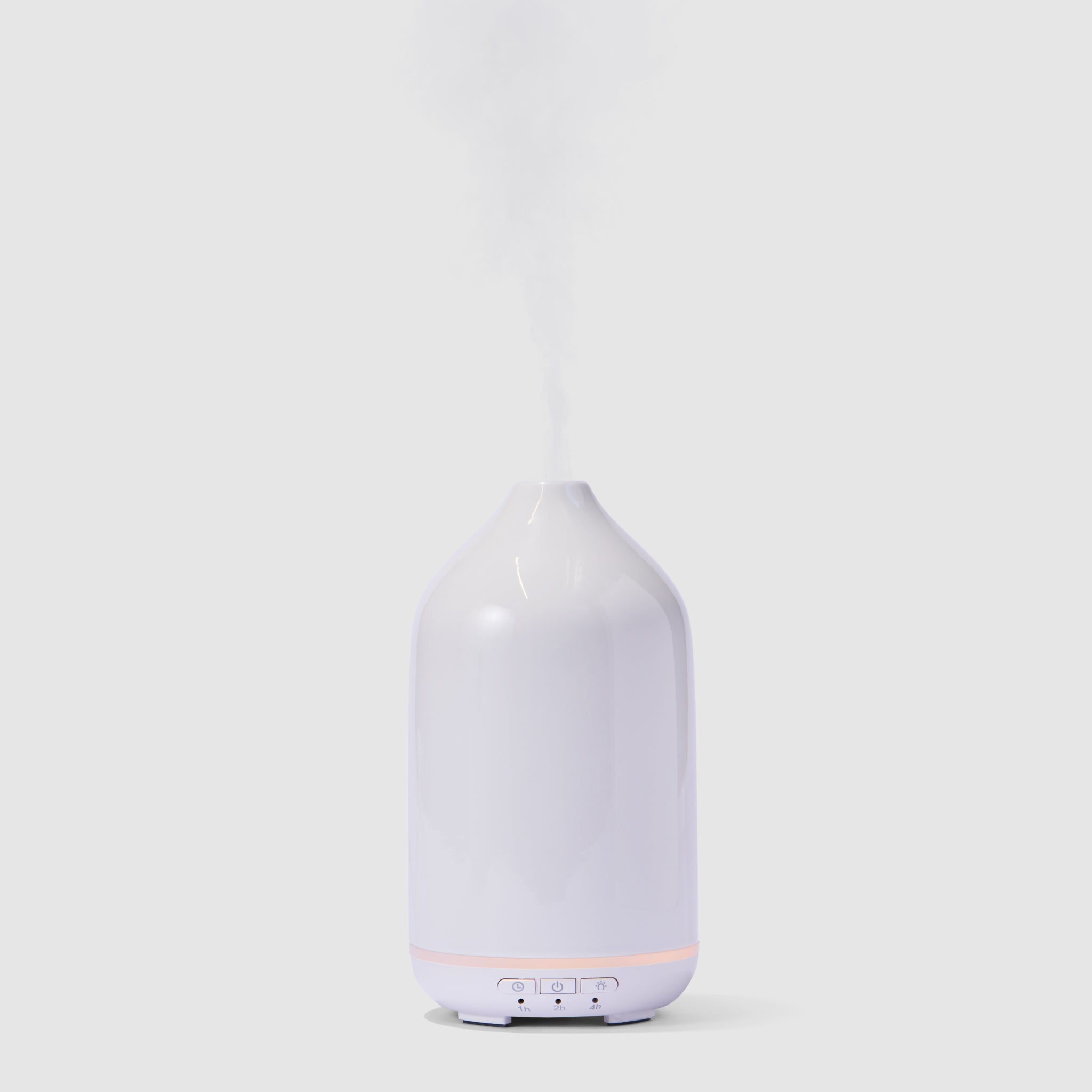 White Ceramic Ultrasonic Aroma Diffuser - IKOU
