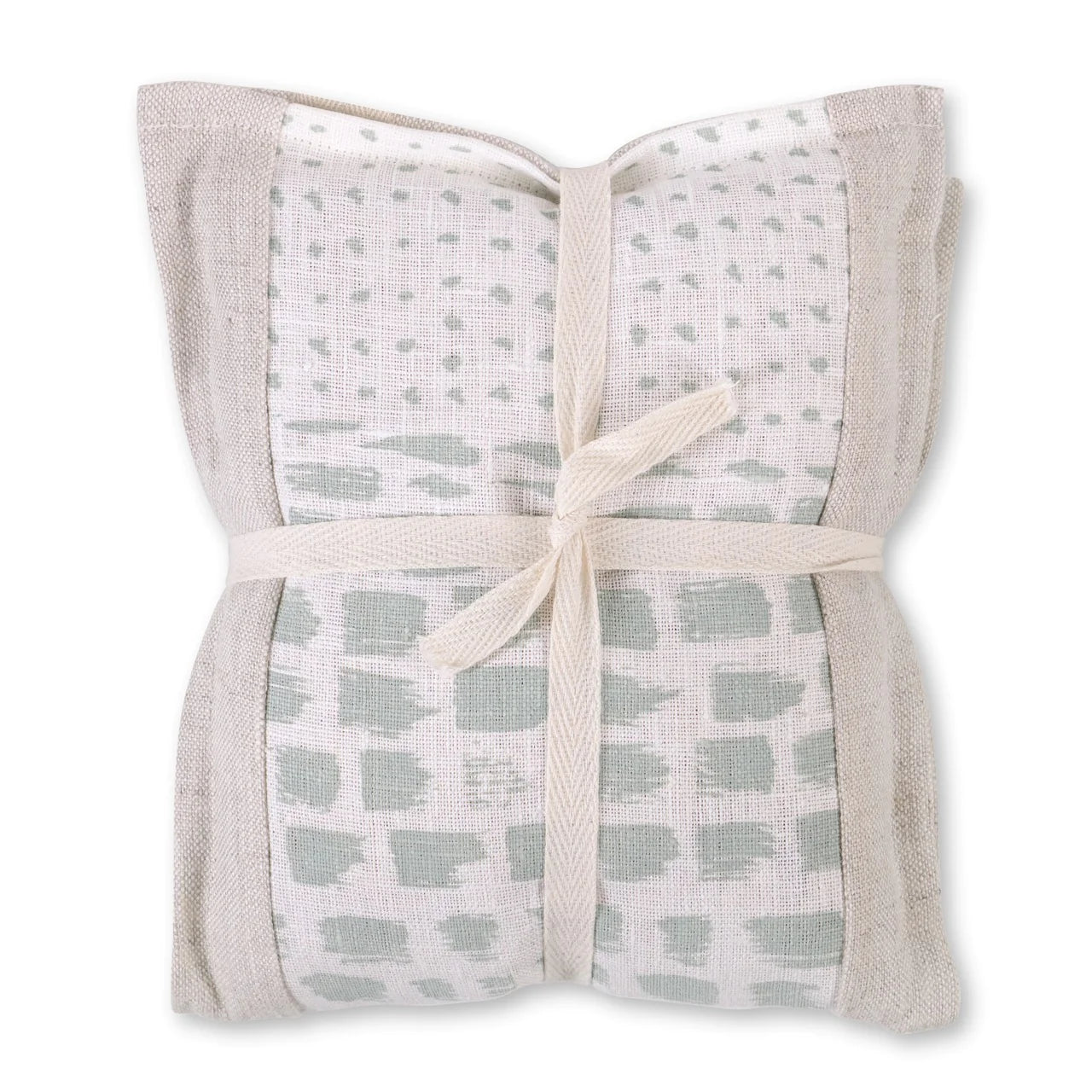 Heat Pillow Brush Sage White