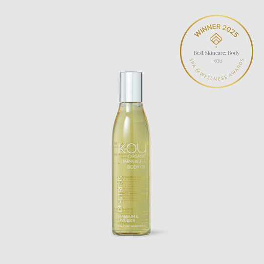 De-Stress Organic Massage & Body Oil