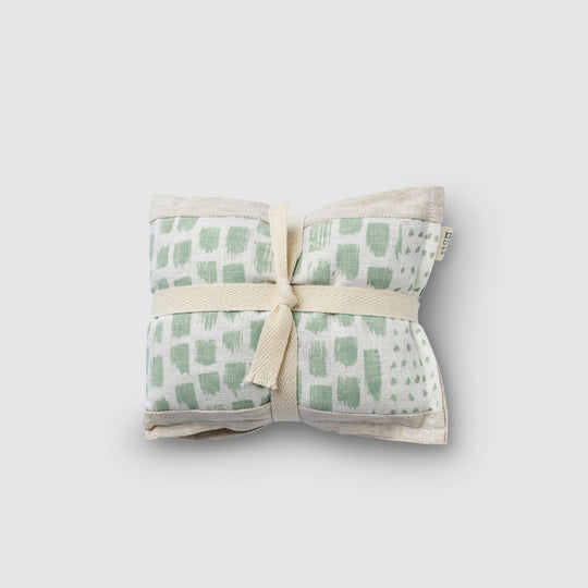 Heat Pillow Brush Sage White