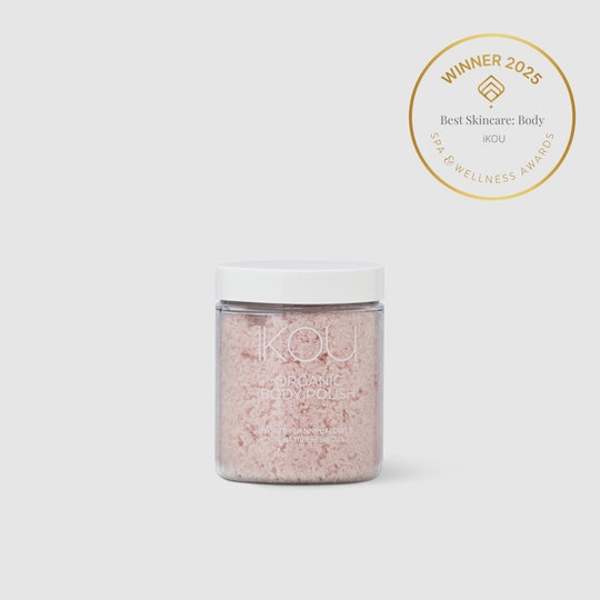 Limited Edition Mini White Flannel Flower & Hibiscus Body Polish