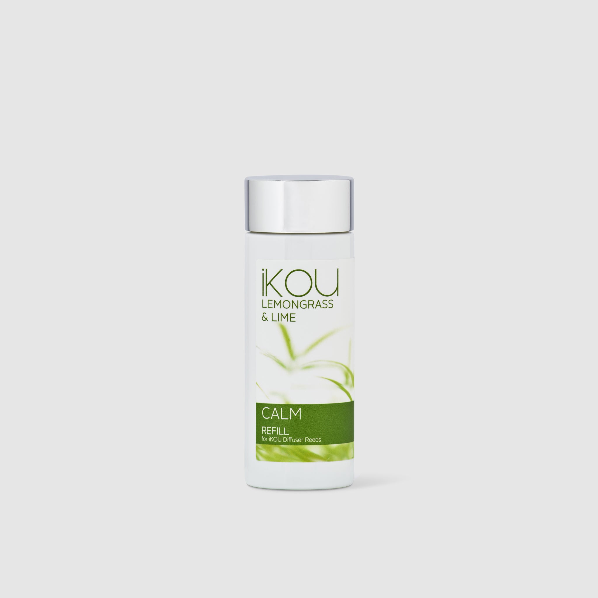 iKOU Lemongrass & Lime refill bottle on a white background