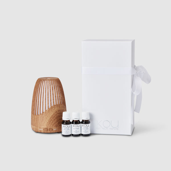 Aroma Diffuser & Mindful Wellness Trio Kit – IKOU