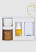 Set of skincare products in a box with 'IKOU' branding, featuring an award badge on a white background.
