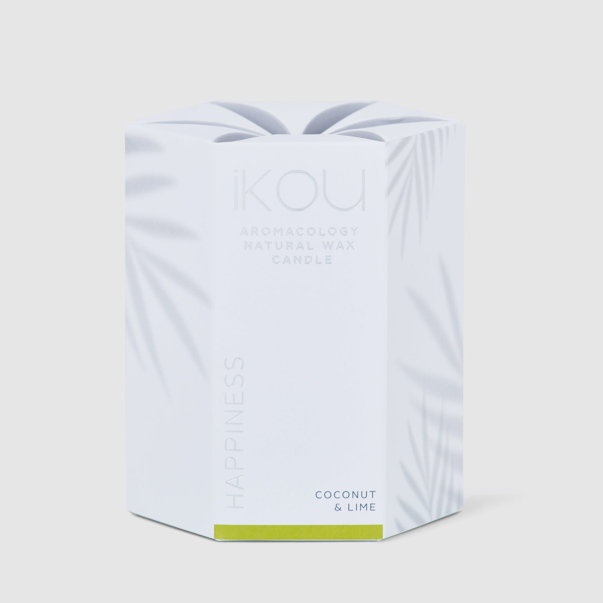 Eco-Luxury Candle Glass Happiness