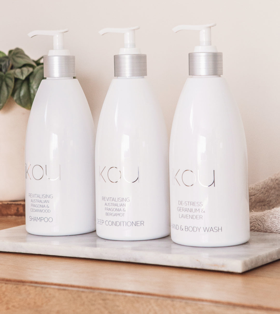 De-Stress Shower Trio + 50% off Body Lotion - IKOU