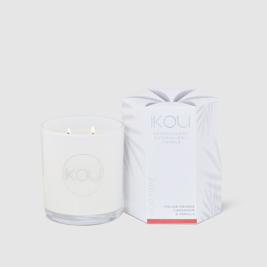 Eco-Luxury Candle Glass Nurture