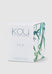 Box of ikou Zen Green Tea on a light gray background