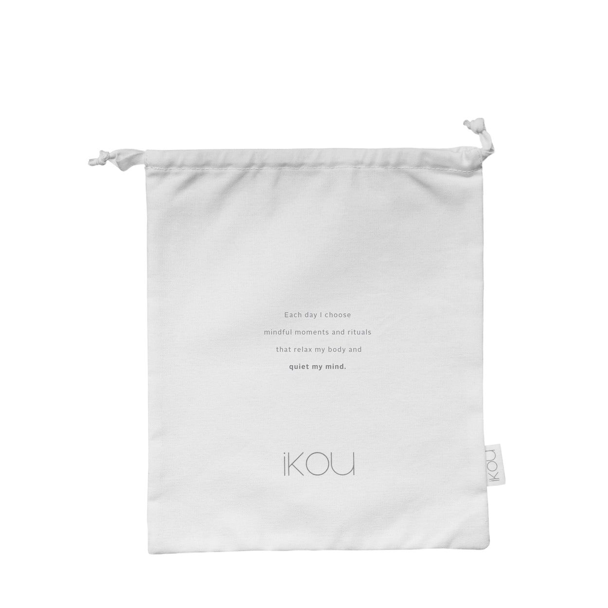 Inspirational Cotton Drawstring Bag