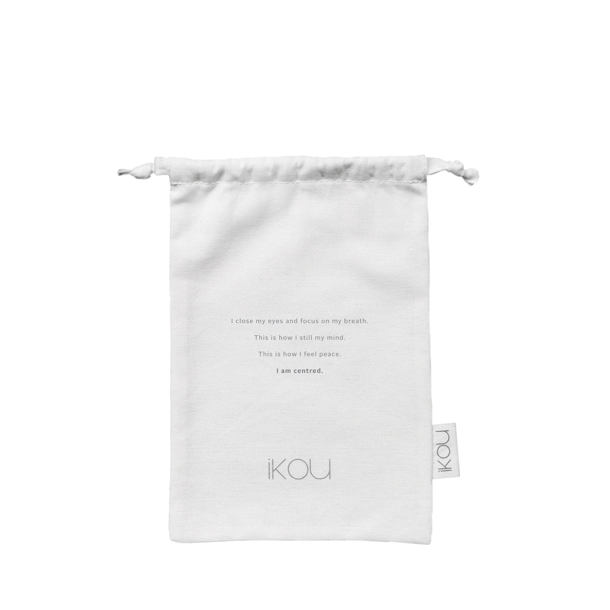 Inspirational Cotton Drawstring Bag